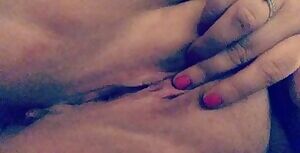 Wife enjoying herself...