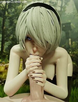 2B blowjob