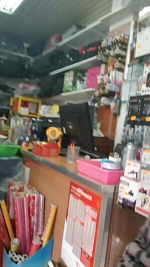 Wait for it... flashing my ass in a store!