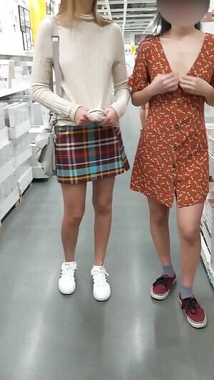 We had so much fun getting risky in public 🤫