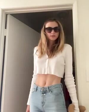 Singing and dancing with a teddy bear