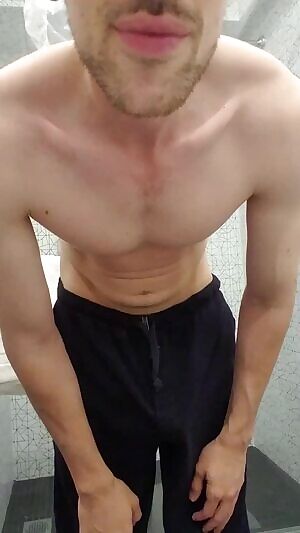 Gif-ing in the bathroom