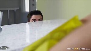 Son comes home early from school to fuck mom