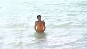 Halle Berry revealing the plot of Die Another Day