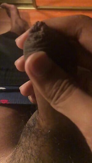 Cant pull back yet but enjoy the foreskin