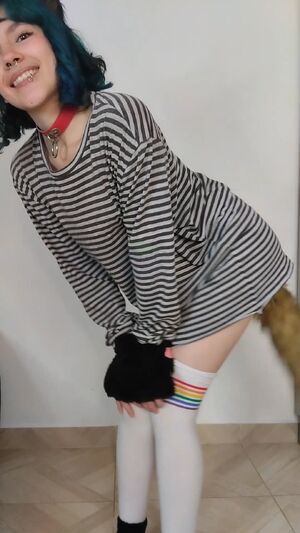 Cat Girls Catgirl Cute Knee High Socks