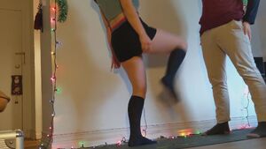 F/M Ballbusting Amateur BDSM CBT Clothed