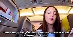 Your sister made the plane ride so much better!