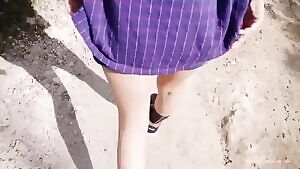 Pissing on the trail