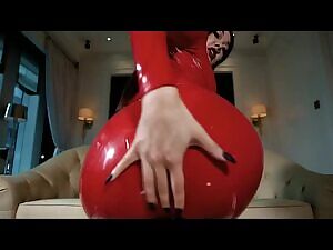 I have a thing for red latex...