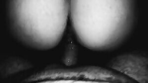 Soaking wet and cumming very hard on his big dick. Turn the sound on :*