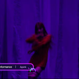 Apink - Chorong's Strapped Thigh-High Stockings