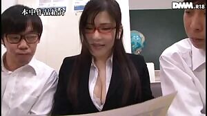 - Anri Okita - Busty Female Teacher Slut Will Teaches Creampies