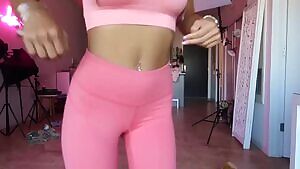 Gymwear Try On