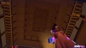 D.Va gets ambushed by Sombra & Widowmaker