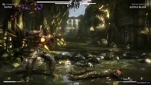 Mortal Kunbat! While developers often have to censor aspects of their work so it can be sold around the world, I'm happy to say rather the opposite is the case for the Empire.