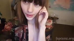 Revealing her perfect tits