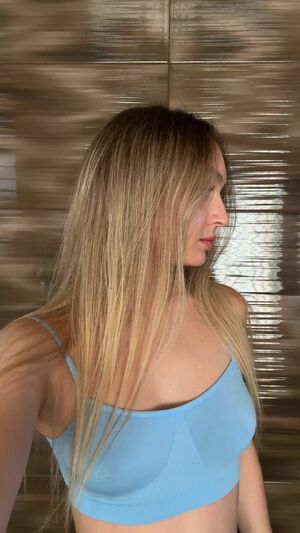 Pancake Tits Amateur Blonde Lingerie NSFW