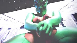 Area 51 Alien found during the raid!