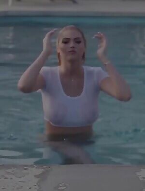Kate Upton wet nipples