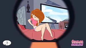 Peeking In Kim's Bedroom. 💗 - r/rule34