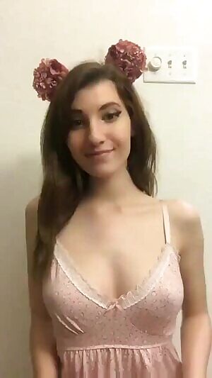 Naughty Girl Shows Her Great Boobs