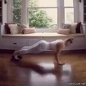 She seems athletic