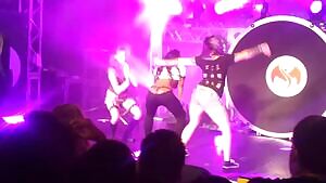 Titties out at Tech N9ne gig