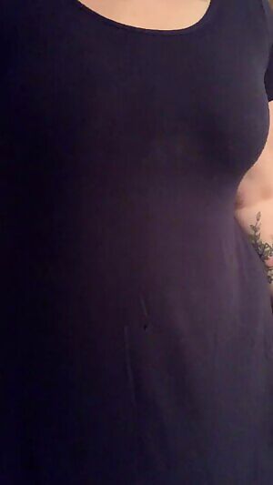 Dresses in the workplace bathroom can be fun
