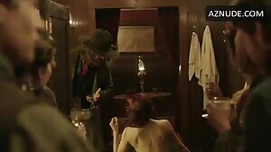 Conor Leslie and her beautifully crafted posterior in Klondike