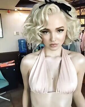 Dove Cameron is desperate for cum