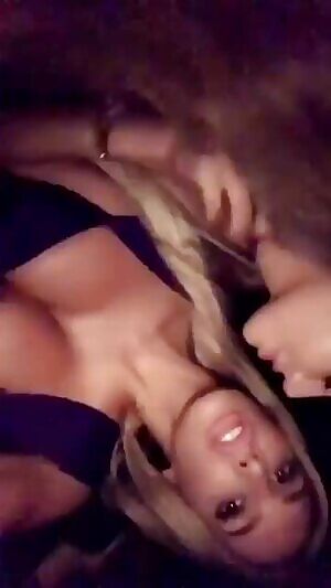 Kissing in the club