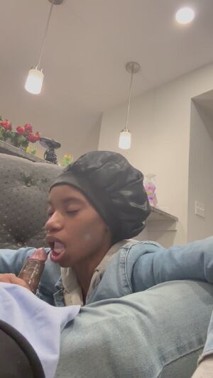Ebony Freaks BBC Big Dick Blowjob