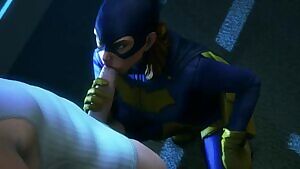 Batgirl Blowjob