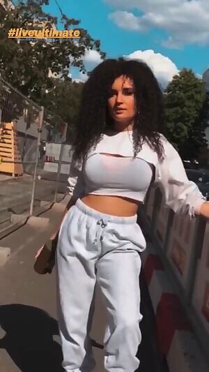 busty + curly
