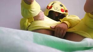 Bite-sized Pikachu