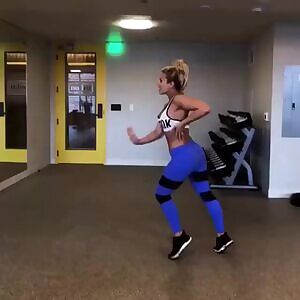 Paige VanZant dancing has me rock hard and leaking.
