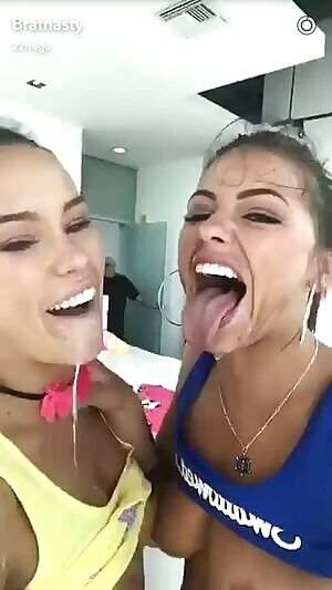 Sexy Slsemen sluts superlative Snapchat selfie