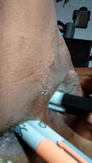 Buttsharpies Amateur Anal Ebony Masturbating