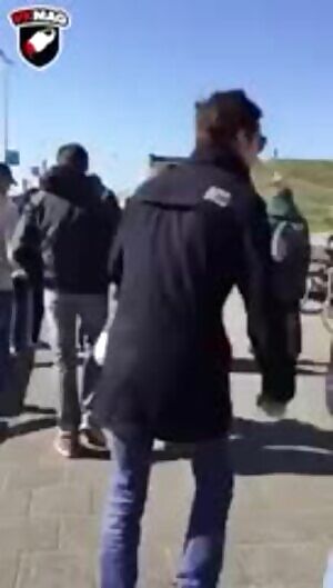 Guy Jumps Over Old Midget Lady