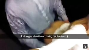 Do you have to HTM if the fire alarm is going off?