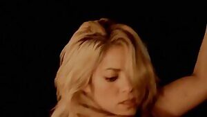 Shakira working that pole