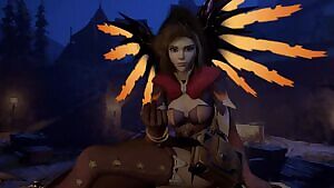 Witch Mercy and Her Disappearing Clothes.