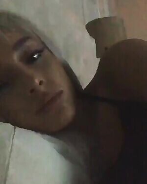 Ariana Grande Giving You A Goodnight Kiss