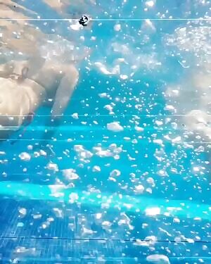 Underwater bikini bottoms