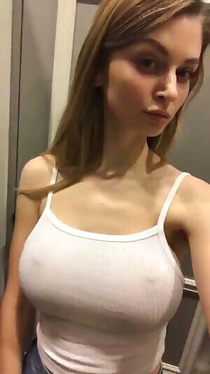 She looks pretty happy with herself