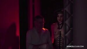 DorcelClub - Ines Lenvin Gangbang - Fucked in an SM Club 10