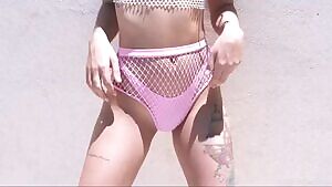 Tiny Latina Gina Valentina Takes a Huge One