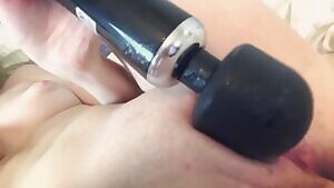 ... up close with a wand.