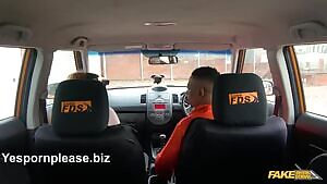 FakeDrivingSchool - Minx squirts on mechanics big cock